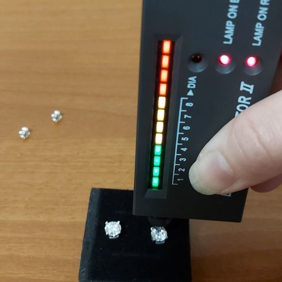 1 Carat Moissanite 925 Silver Sterling Stud Earrings - Picture 13 of 15